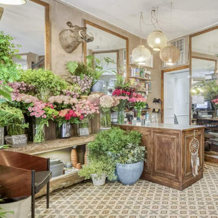Boutique de fleurs Paris