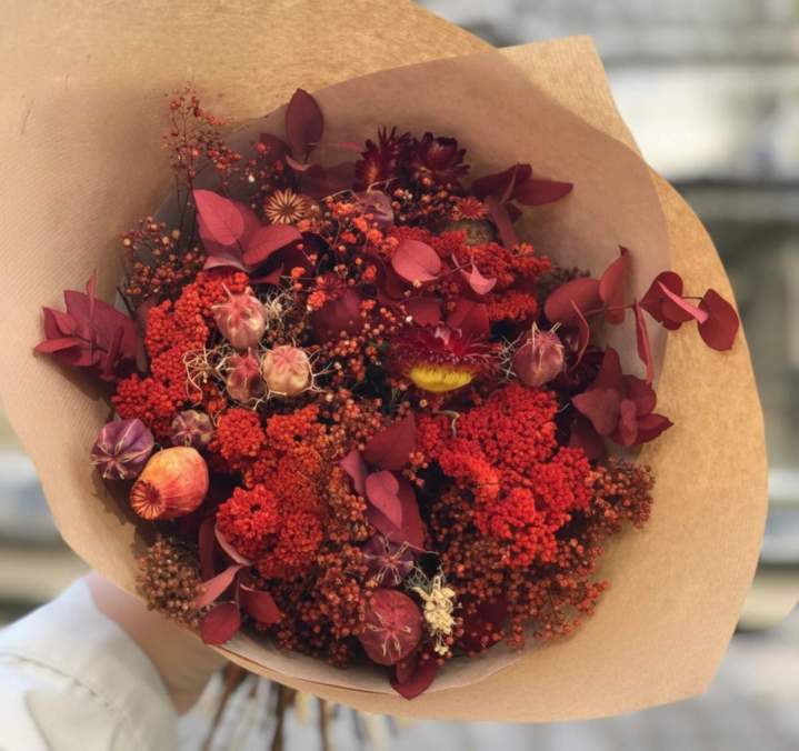 Fleurs séchées Paris